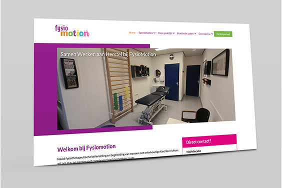 website-fysiomotion-overzicht